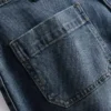 Shorts aus Baumwoll-Denim mit Vordertaschen Shorts aus Baumwoll-Denim mit Vordertaschen