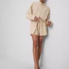 Shorts aus Baumwollmischung mit elastischem Bund Shorts aus Baumwollmischung mit elastischem Bund