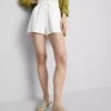Shorts aus Baumwollmischung mit elastischem Bund Shorts aus Baumwollmischung mit elastischem Bund