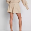 Shorts aus Baumwollmischung mit elastischem Bund Shorts aus Baumwollmischung mit elastischem Bund