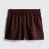 Shorts aus Baumwollmischung mit elastischem Bund Shorts aus Baumwollmischung mit elastischem Bund