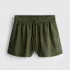 Shorts aus Baumwollmischung mit elastischem Bund Shorts aus Baumwollmischung mit elastischem Bund
