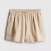 Shorts aus Baumwollmischung mit elastischem Bund Shorts aus Baumwollmischung mit elastischem Bund