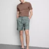 Shorts aus Leinenmischung mit Kordelzug Shorts aus Leinenmischung mit Kordelzug