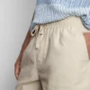 Shorts aus Leinenmischung mit Kordelzug Shorts aus Leinenmischung mit Kordelzug