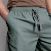 Shorts aus Leinenmischung mit Kordelzug Shorts aus Leinenmischung mit Kordelzug