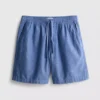 Shorts aus Leinenmischung mit Kordelzug Shorts aus Leinenmischung mit Kordelzug