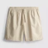 Shorts aus Leinenmischung mit Kordelzug Shorts aus Leinenmischung mit Kordelzug