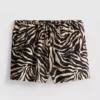 Shorts mit bedrucktem Crinkle-Muster Shorts mit bedrucktem Crinkle-Muster