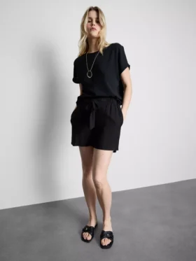 Shorts mit Gürtel zum Hineinschlüpfen