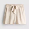 Shorts mit Gürtel zum Hineinschlüpfen Shorts mit Gürtel zum Hineinschlüpfen