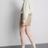 Shorts mit Kordelzug und Crinkle-Optik Shorts mit Kordelzug und Crinkle-Optik