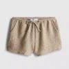 Shorts mit Kordelzug und Crinkle-Optik Shorts mit Kordelzug und Crinkle-Optik