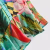 Shorts mit Rüschen und tropischem Print Shorts mit Rüschen und tropischem Print