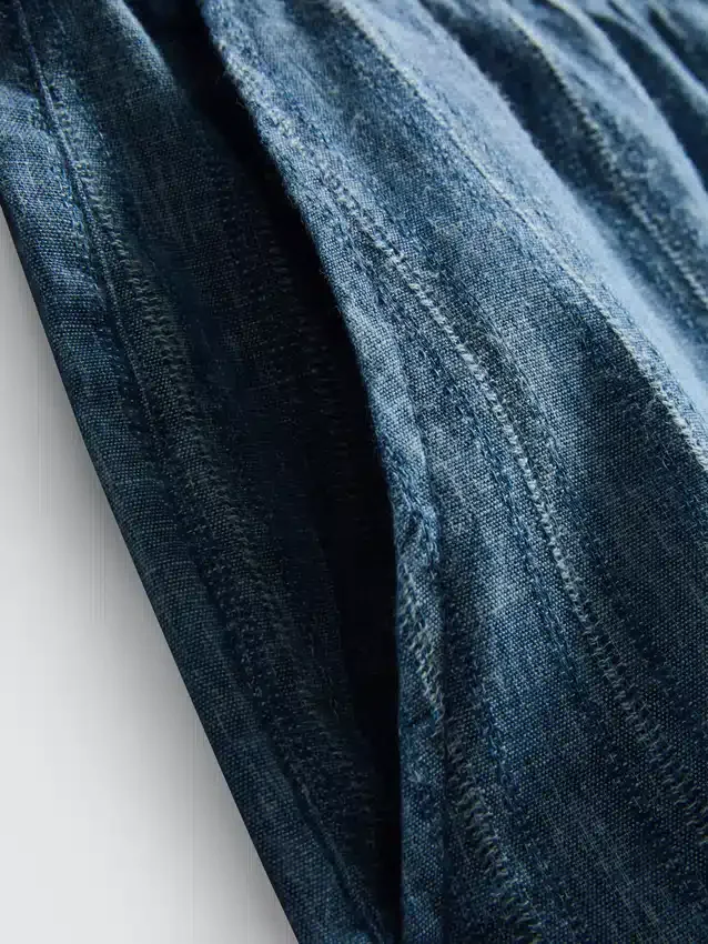 Shorts mit strukturiertem Kordelzug in der Taille Shorts mit strukturiertem Kordelzug in der Taille
