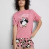 Shorty-Schlafanzug mit „Kung Fu Panda“-Motiv Shorty-Schlafanzug mit „Kung Fu Panda“-Motiv