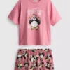 Shorty-Schlafanzug mit „Kung Fu Panda“-Motiv Shorty-Schlafanzug mit „Kung Fu Panda“-Motiv