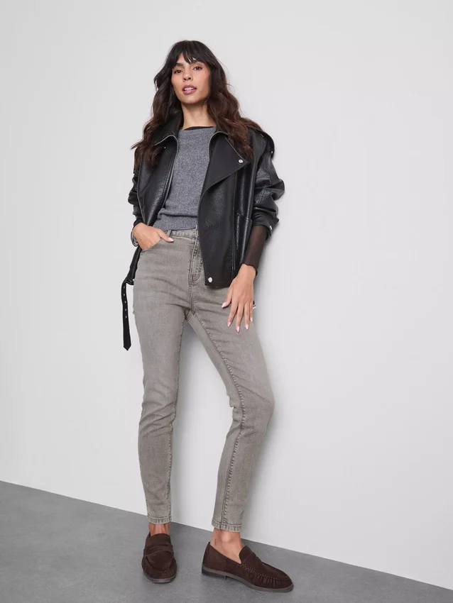 Skinny-Jeans aus Denim mit hohem Baumwollanteil Skinny-Jeans aus Denim mit hohem Baumwollanteil