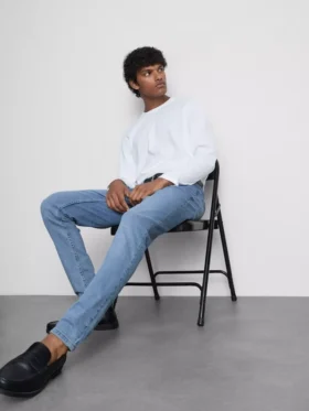 Skinny-Jeans mit mittlerer Leibhöhe