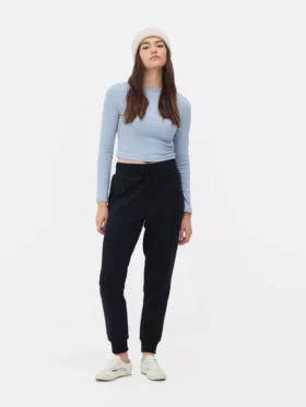 Skinny-Jogginghose mit Kordelzug