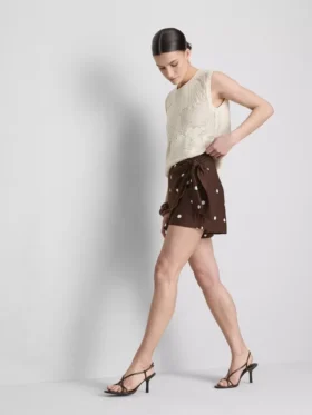 Skort mit Polka-Dots