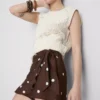 Skort mit Polka-Dots Skort mit Polka-Dots