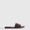 Slides aus Kunstleder