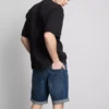 Slim-Fit-Jeansshorts mit mittlerer Leibhöhe Slim-Fit-Jeansshorts mit mittlerer Leibhöhe