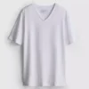 Slim-Fit-Stretch-Hemd mit V-Ausschnitt Slim-Fit-Stretch-Hemd mit V-Ausschnitt