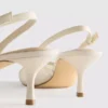 Slingback-High Heels aus Mesh mit breiter Passform