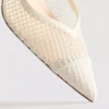 Slingback-High Heels aus Mesh mit breiter Passform