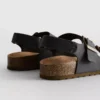 Slingback-Sandalen mit doppelten Schnallenriemen