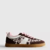 Sneaker mit Gummisohle und Animal-Print