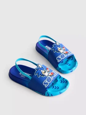 Sonic-the-Hedgehog-Clogs mit Fersenriemen