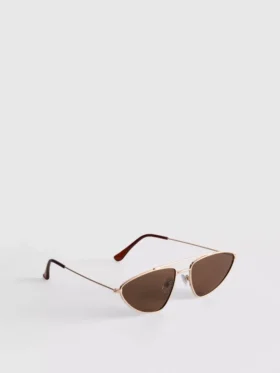 Sonnenbrille im Aviator-Stil mit Metallrahmen