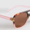 Sonnenbrille im Pilotenstil aus Acryl