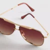 Sonnenbrille im Pilotenstil aus Metall Sonnenbrille im Pilotenstil aus Metall