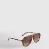 Sonnenbrille im Pilotenstil mit Metallverzierung Sonnenbrille im Pilotenstil mit Metallverzierung