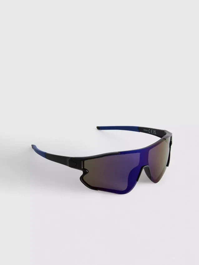 Sonnenbrille im Schild-Design Sonnenbrille im Schild-Design
