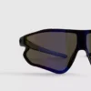 Sonnenbrille im Schild-Design Sonnenbrille im Schild-Design