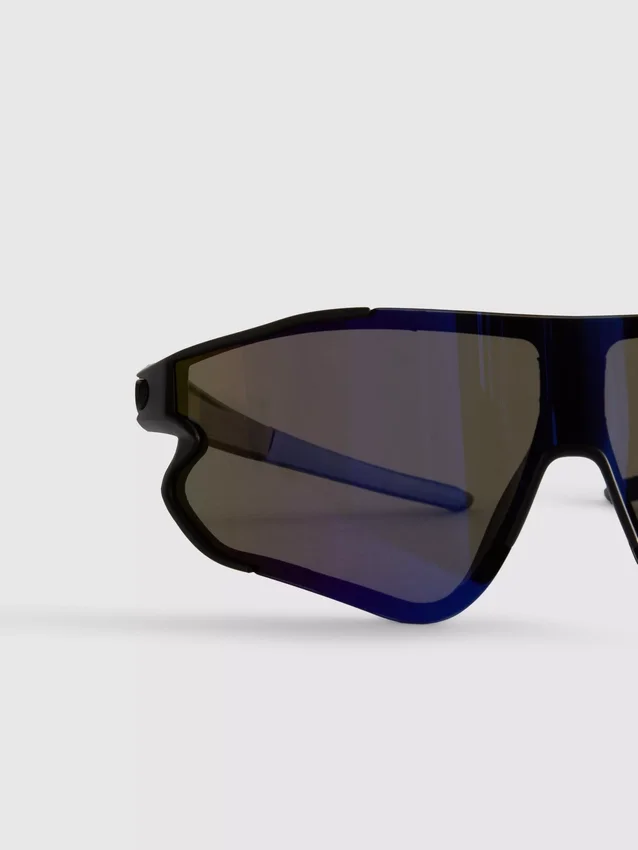 Sonnenbrille im Schild-Design Sonnenbrille im Schild-Design