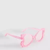 Sonnenbrille im Schmetterlingsrahmen-Stil