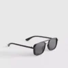 Sonnenbrille mit eckigem Rahmen