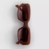 Sonnenbrille mit eckigem Rechteckrahmen Sonnenbrille mit eckigem Rechteckrahmen