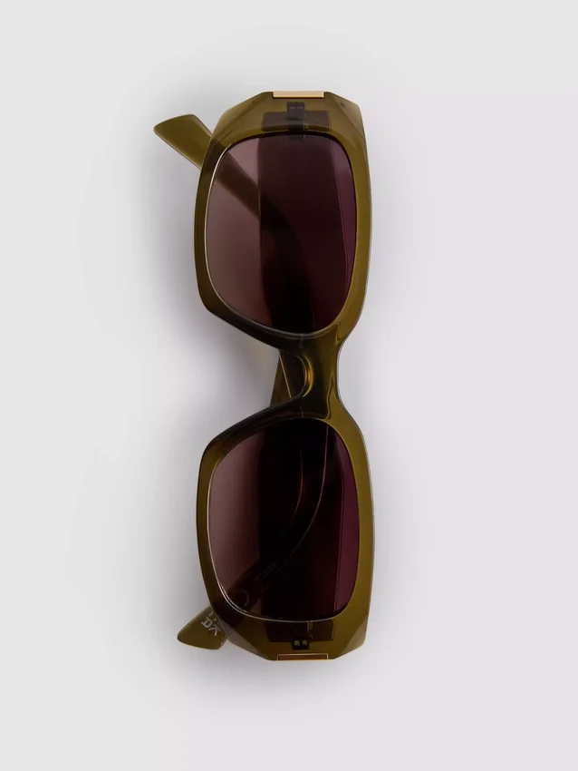 Sonnenbrille mit eckigem Rechteckrahmen Sonnenbrille mit eckigem Rechteckrahmen