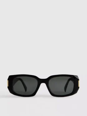 Sonnenbrille mit eckigem Rechteckrahmen