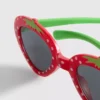 Sonnenbrille mit Erdbeer-Rahmen