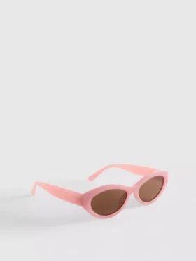 Sonnenbrille mit ovalem Rahmen
