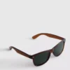 Sonnenbrille mit rechteckigem Rahmen