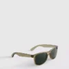 Sonnenbrille mit rechteckigem Rahmen